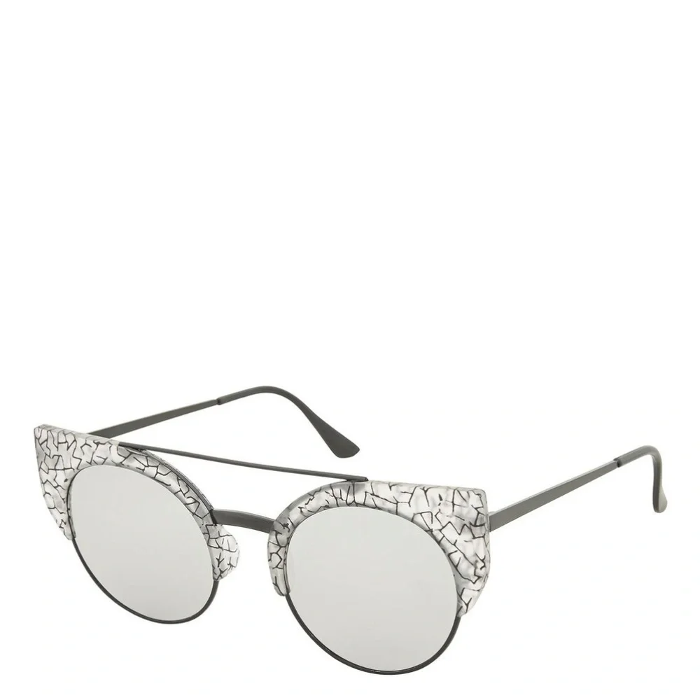 NWT Topshop Cat Eye CARREY‎ Browbar Sunglasses